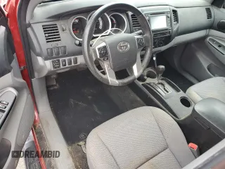 2015 Toyota Tacoma PreRunner with VIN 5TFTX4GNXFX045089, listed as a Copart auction lot 61081205 with 59,153 mi miles and Salvage title. Bid and sale history available at DreamBid. Image 8.