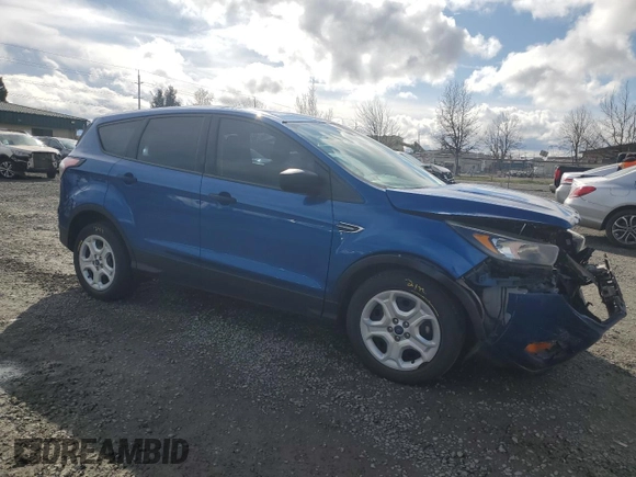 2018 Ford Escape S with VIN 1FMCU0F79JUA04835, listed as a Copart auction lot 51241215 with 49,308 mi miles and Salvage Title. Bid and sale history available at carsss.com. Image 4.