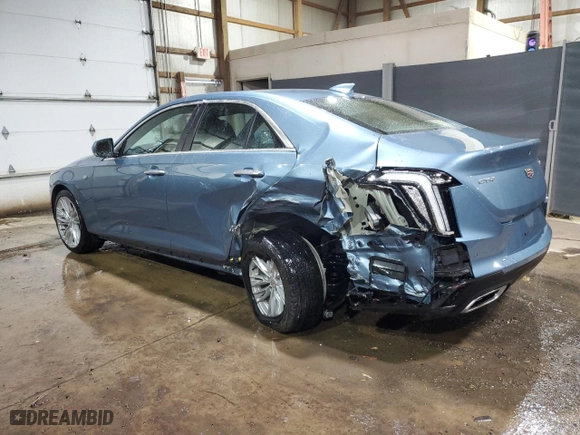 2024 Cadillac CT4 Premium Luxury with VIN 1G6DB5RK4R0119392, listed as a Copart auction lot 88333425 with 28,184 mi miles and Clean Title. Bid and sale history available at carsss.com. Image 2.