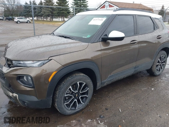 2021 Chevrolet TrailBlazer ACTIV with VIN KL79MSSL1MB024068, listed as a IAAI auction lot 41377320 with 65,777 mi miles and . Bid and sale history available at DreamBid. Image 17.