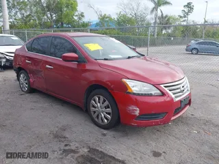 2014 Nissan Sentra SV with VIN 3N1AB7AP7EL644787, listed as a IAAI auction lot 41361432 with 192,422 mi miles. Bid and sale history available at carsss.com. Image 1.