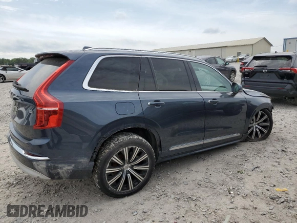 2022 Volvo XC90 Inscription with VIN YV4A221LXN1825710, listed as a Copart auction lot 57260015 with Not provided miles and Salvage title. Bid and sale history available at DreamBid. Image 3.
