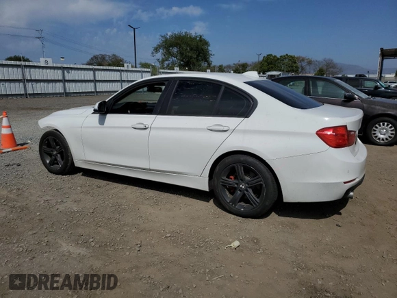 2014 BMW 3 Series 320i with VIN WBA3B1C54EP679917, listed as a Copart auction lot 52806135 with 151,605 mi miles and Salvage Title. Bid and sale history available at carsss.com. Image 2.