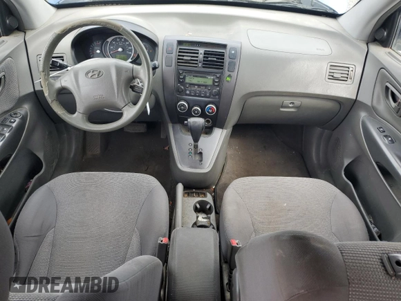 2007 Hyundai Tucson GLS with VIN KM8JM12B77U650438, listed as a Copart auction lot 50941065 with 189,707 mi miles and Salvage Title. Bid and sale history available at carsss.com. Image 8.