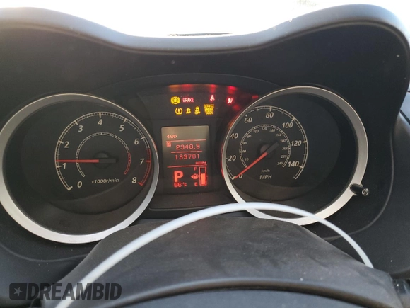 2012 Mitsubishi Lancer SE with VIN JA32V2FW8CU015259, listed as a Copart auction lot 43450725 with 139,701 mi miles and Salvage Title. Bid and sale history available at DreamBid. Image 9.