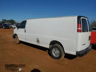 2017 Chevrolet Express Cargo Van with VIN 1GCWGBFG9H1137417, listed as a Copart auction lot 45241225 with 148,134 mi miles and Clean Title. Bid and sale history available at carsss.com. Image 2.