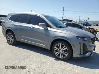 2021 Cadillac XT6 Premium Luxury with VIN 1GYKPCRS9MZ219271, listed as a Copart auction lot 51994715 with 44,616 mi miles and Salvage title. Bid and sale history available at DreamBid. Image 4.