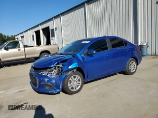 2018 Chevrolet Sonic LS with VIN 1G1JB5SH7J4122422, listed as a Copart auction lot 75607794 with 101,953 mi miles and Salvage title. Bid and sale history available at DreamBid. Image 1.