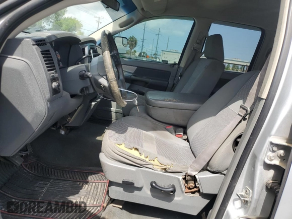 2007 Dodge 1500 Laramie with VIN 1D7HU18237S239582, listed as a Copart auction lot 60038875 with 341,524 mi miles and Salvage title. Bid and sale history available at DreamBid. Image 7.
