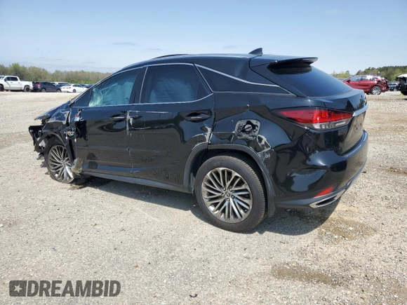 2021 Lexus RX with VIN 2T2JZMAA3MC203819, listed as a Copart auction lot 51278225 with 58,288 mi miles and Salvage Title. Bid and sale history available at carsss.com. Image 2.