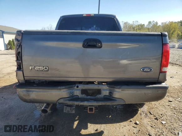 2003 Ford Super Duty F-250 XL with VIN 1FTNX21S53EA87592, listed as a Copart auction lot 75519514 with 130,382 mi miles and Non Repairable. Bid and sale history available at carsss.com. Image 6.