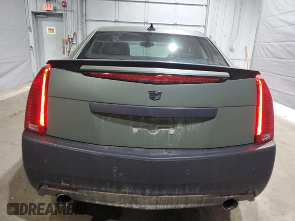 2011 Cadillac CTS Premium with VIN 1G6DS5ED9B0108868, listed as a Copart auction lot 48022825 with 128,624 mi miles and Salvage Title. Bid and sale history available at carsss.com. Image 6.
