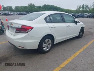 2013 Honda Civic LX z VIN 19XFB2F59DE096842, wystawiony jako IAAI lot #42298519 z przebiegiem 350 507 mil mil oraz . Historia ofert i sprzedaży dostępna na DreamBid. Obrazek 4.
