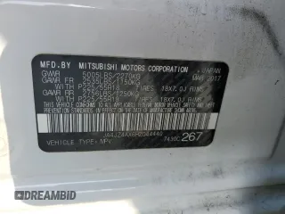2017 Mitsubishi Outlander GT z VIN JA4JZ4AX6HZ044440, wystawiony jako Copart lot #54832955 z przebiegiem 97 467 mil mil oraz Szkoda całkowita • Salvage title. Historia ofert i sprzedaży dostępna na DreamBid. Obrazek 13.