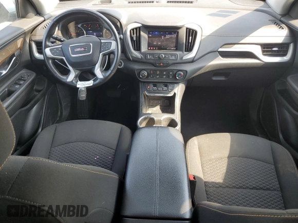 2020 GMC Terrain SLE with VIN 3GKALMEV1LL157586, listed as a Copart auction lot 56943315 with 38,118 mi miles and Salvage title. Bid and sale history available at DreamBid. Image 8.