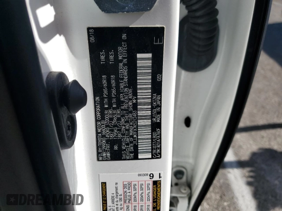 2019 Lexus GX with VIN JTJJM7FX7K5212483, listed as a Copart auction lot 88507265 with 35,870 mi miles and Salvage Title. Bid and sale history available at carsss.com. Image 13.