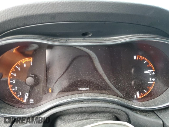 2015 Dodge Durango R/T with VIN 1C4SDHCT8FC755888, listed as a Copart auction lot 55659455 with 125,336 mi miles and Salvage title. Bid and sale history available at DreamBid. Image 9.