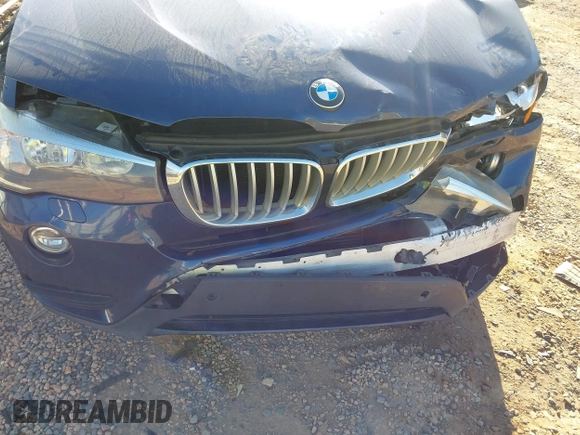 2017 BMW X3 xDrive28i with VIN 5UXWX9C55H0T09474, listed as a IAAI auction lot 42060029 with 118,123 mi miles and . Bid and sale history available at DreamBid. Image 6.