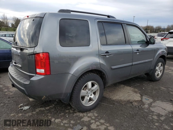 2011 Honda Pilot EX-L with VIN 5FNYF3H7XBB036478, listed as a Copart auction lot 41631415 with 54,213 mi miles and Salvage Title. Bid and sale history available at DreamBid. Image 3.