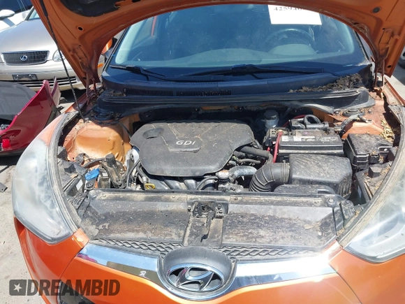 2012 Hyundai Veloster w/Black Int z VIN KMHTC6AD4CU049722, wystawiony jako IAAI lot #42594609 z przebiegiem 72 324 mil mil oraz . Historia ofert i sprzedaży dostępna na DreamBid. Obrazek 10.