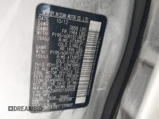 2013 Nissan Cube SL z VIN JN8AZ2KR5DT300935, wystawiony jako IAAI lot #42404264 z przebiegiem 119 808 mil mil oraz . Historia ofert i sprzedaży dostępna na DreamBid. Obrazek 9.