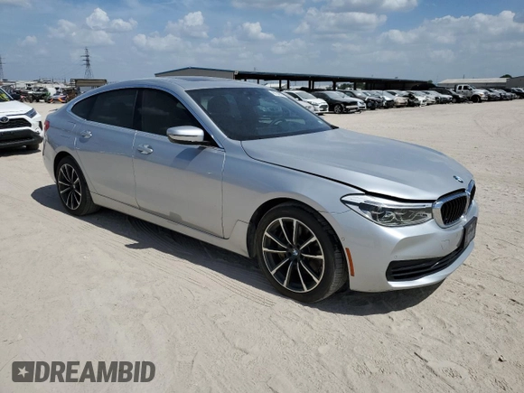 2019 BMW 6 Series 640i xDrive with VIN WBAJV6C56KBK07979, listed as a Copart auction lot 62149624 with 58,200 mi miles and Salvage Title. Bid and sale history available at carsss.com. Image 4.