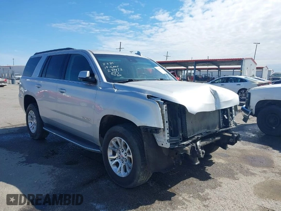 2019 GMC Yukon SLT with VIN 1GKS1BKC5KR277478, listed as a IAAI auction lot 41632624 with 86,770 mi miles. Bid and sale history available at carsss.com. Image 1.