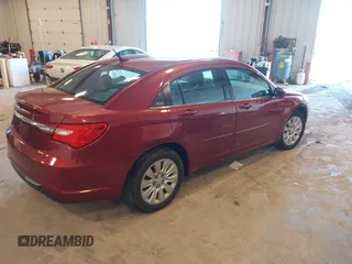 2012 Chrysler 200 LX with VIN 1C3CCBAG8CN215438, listed as a IAAI auction lot 41929116 with 156,387 mi miles and . Bid and sale history available at DreamBid. Image 4.