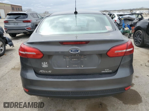 2015 Ford Focus SE with VIN 1FADP3F27FL357339, listed as a Copart auction lot 51791885 with 158,017 mi miles and Salvage Title. Bid and sale history available at carsss.com. Image 6.