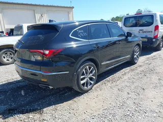 2022 Acura MDX w/Technology Package with VIN 5J8YD9H4XNL005460, listed as a IAAI auction lot 41727182 with 76,566 mi miles. Bid and sale history available at carsss.com. Image 4.
