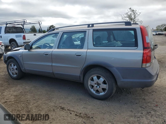 2002 Volvo V70 with VIN YV1SZ58D821058884, listed as a Copart auction lot 49517425 with 240,644 mi miles and Salvage title. Bid and sale history available at DreamBid. Image 2.