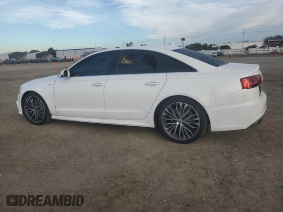 2016 Audi A6 2.0T Premium Plus with VIN WAUDFAFC2GN123428, listed as a Copart auction lot 86282074 with 84,316 mi miles and Salvage Title. Bid and sale history available at carsss.com. Image 2.