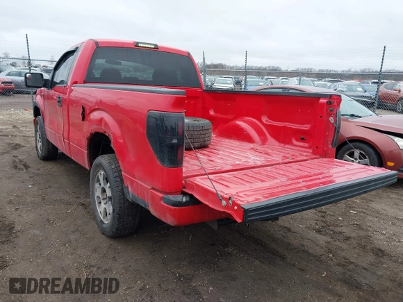 2009 Ford F-150 XL with VIN 1FTRF12W49KB55651, listed as a IAAI auction lot 41491829 with 109,360 mi miles and . Bid and sale history available at DreamBid. Image 3.
