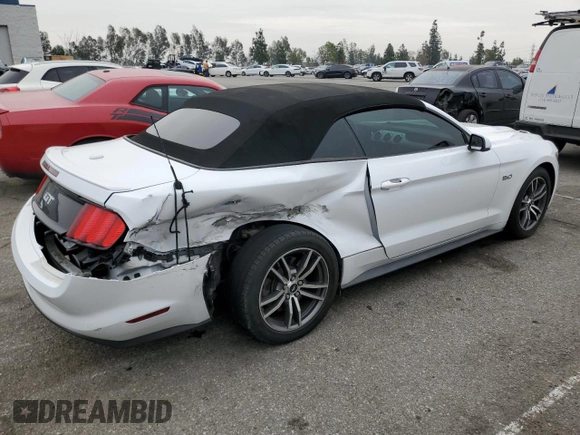 2016 Ford Mustang GT Premium with VIN 1FATP8FF1G5333992, listed as a Copart auction lot 47896715 with 89,661 mi miles and Salvage title. Bid and sale history available at DreamBid. Image 3.
