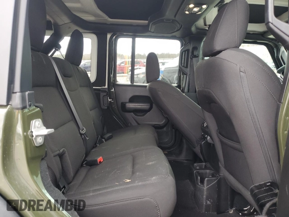 2023 Jeep Wrangler Sport Altitude с VIN 1C4HJXDG5PW648280, выставлен на аукционе Copart как лот 47833835 с пробегом 27 764 миль миль и Списание • Salvage title. История ставок и продаж доступна на DreamBid. Изображение 10.