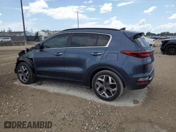 2022 Kia Sportage EX with VIN KNDPN3AC1N7995154, listed as a Copart auction lot 61597465 with 63,626 mi miles and Non repairable. Bid and sale history available at DreamBid. Image 2.
