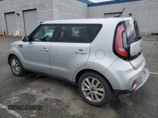 2019 Kia Soul + with VIN KNDJP3A58K7698797, listed as a Copart auction lot 48366595 with 81,013 mi miles and Salvage Title. Bid and sale history available at DreamBid. Image 2.