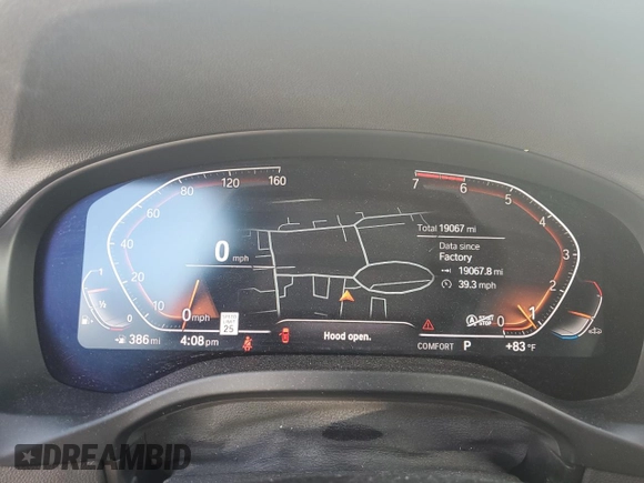 2024 BMW X3 sDrive30i z VIN 5UX43DP08R9T39988, wystawiony jako Copart lot #47793865 z przebiegiem 19 067 mil mil oraz Szkoda całkowita • Salvage title. Historia ofert i sprzedaży dostępna na DreamBid. Obrazek 9.