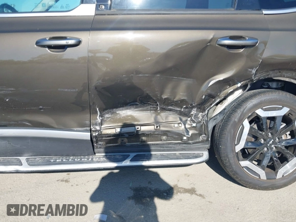 2023 Kia Telluride S with VIN 5XYP6DGC2PG387093, listed as a IAAI auction lot 42299026 with 12,895 mi miles and . Bid and sale history available at DreamBid. Image 18.