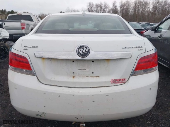 2011 Buick LaCrosse CXL with VIN 1G4GD5ED0BF362417, listed as a IAAI auction lot 41704841 with 150,322 mi miles. Bid and sale history available at carsss.com. Image 17.