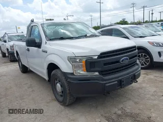 2018 Ford F-150 XL with VIN 1FTMF1CB3JKE60746, listed as a IAAI auction lot 42546676 with 28,075 mi miles and . Bid and sale history available at DreamBid. Image 1.