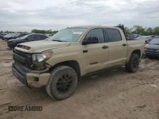 2016 Toyota Tundra 4WD Truck SR5 with VIN 5TFDW5F11GX489944, listed as a Copart auction lot 51052145 with 159,200 mi miles and Clean Title. Bid and sale history available at carsss.com. Image 1.