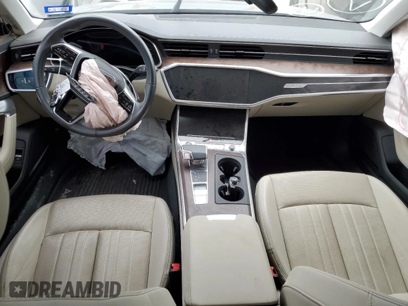 2021 Audi A6 Prestige with VIN WAUM2BF22MN058777, listed as a Copart auction lot 51091314 with 0 mi miles and Salvage Title. Bid and sale history available at carsss.com. Image 8.