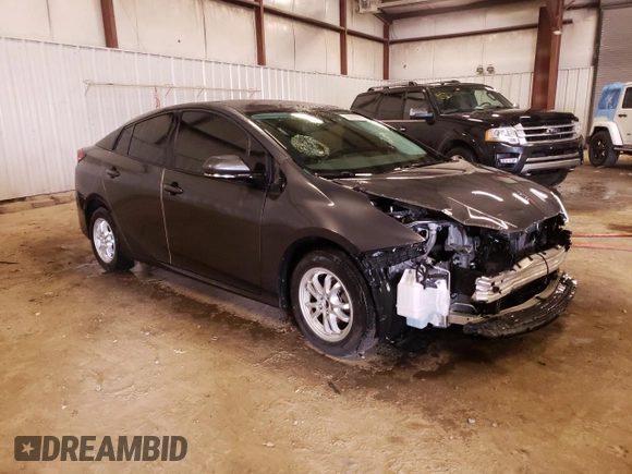 2022 Toyota Prius L Eco with VIN JTDKAMFU0N3175426, listed as a Copart auction lot 52316095 with 78,514 mi miles and Non repairable. Bid and sale history available at DreamBid. Image 4.