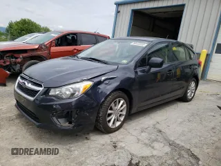2014 Subaru Impreza Premium z VIN JF1GPAC65E8298026, wystawiony jako Copart lot #58433555 z przebiegiem 62 130 mil mil oraz Szkoda całkowita • Salvage title. Historia ofert i sprzedaży dostępna na DreamBid. Obrazek 1.