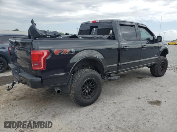 2015 Ford F-150 XLT with VIN 1FTFW1EG3FFC98361, listed as a Copart auction lot 52136965 with 95,135 mi miles and Salvage Title. Bid and sale history available at carsss.com. Image 3.