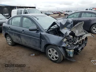 2010 Hyundai Accent GLS with VIN KMHCN4AC4AU526961, listed as a Copart auction lot 48380535 with 105,848 mi miles and Salvage Title. Bid and sale history available at carsss.com. Image 4.