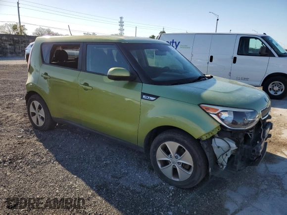 2016 Kia Soul with VIN KNDJN2A26G7838729, listed as a Copart auction lot 48550675 with 81,947 mi miles and Salvage Title. Bid and sale history available at carsss.com. Image 4.