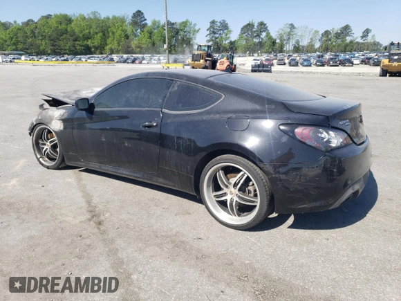 2011 Hyundai Genesis Coupe with VIN KMHHT6KD7BU056022, listed as a Copart auction lot 53158125 with Not provided miles and Salvage title. Bid and sale history available at DreamBid. Image 2.