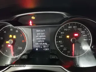 2014 Audi A4 Premium with VIN WAUBFAFL9EA048898, listed as a Copart auction lot 47558915 with 177,073 mi miles and Salvage Title. Bid and sale history available at carsss.com. Image 9.